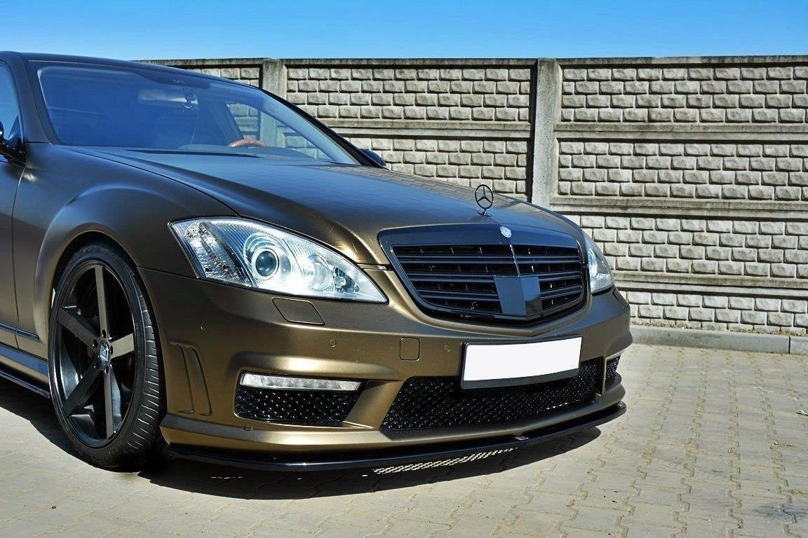 Maxton Design Splitter delantero para Mercedes S-CLASS W221 AMG - imagen 2