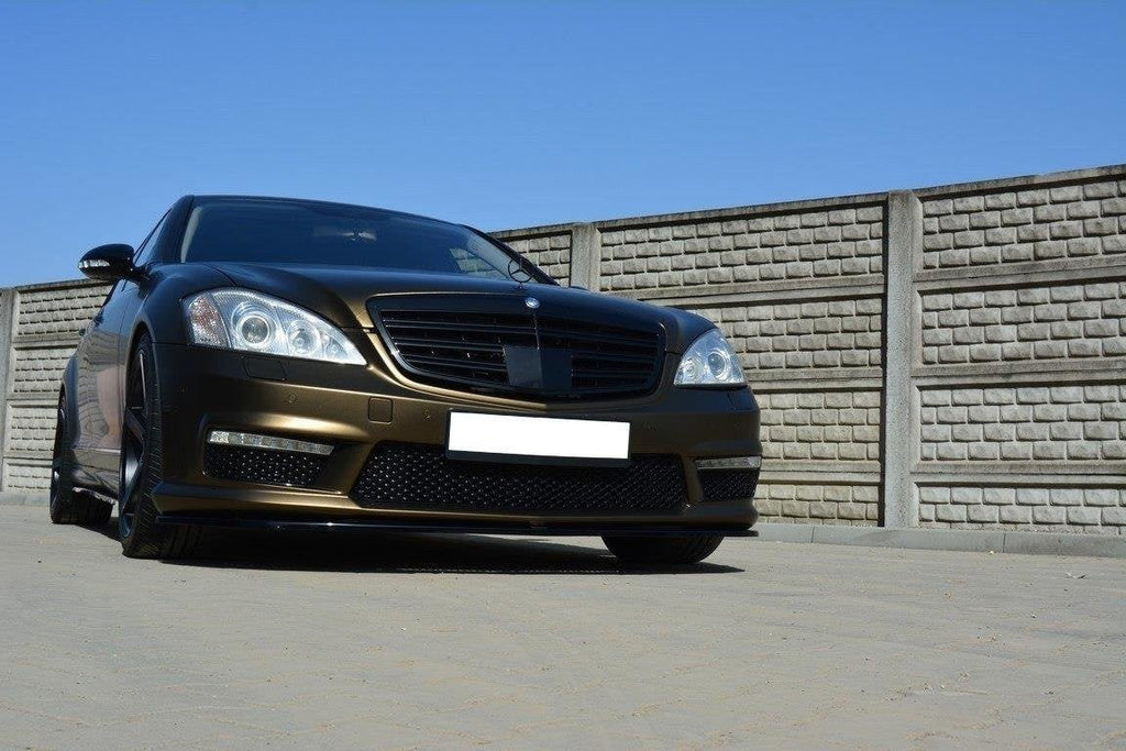 Maxton Design Splitter delantero para Mercedes S-CLASS W221 AMG - imagen 3