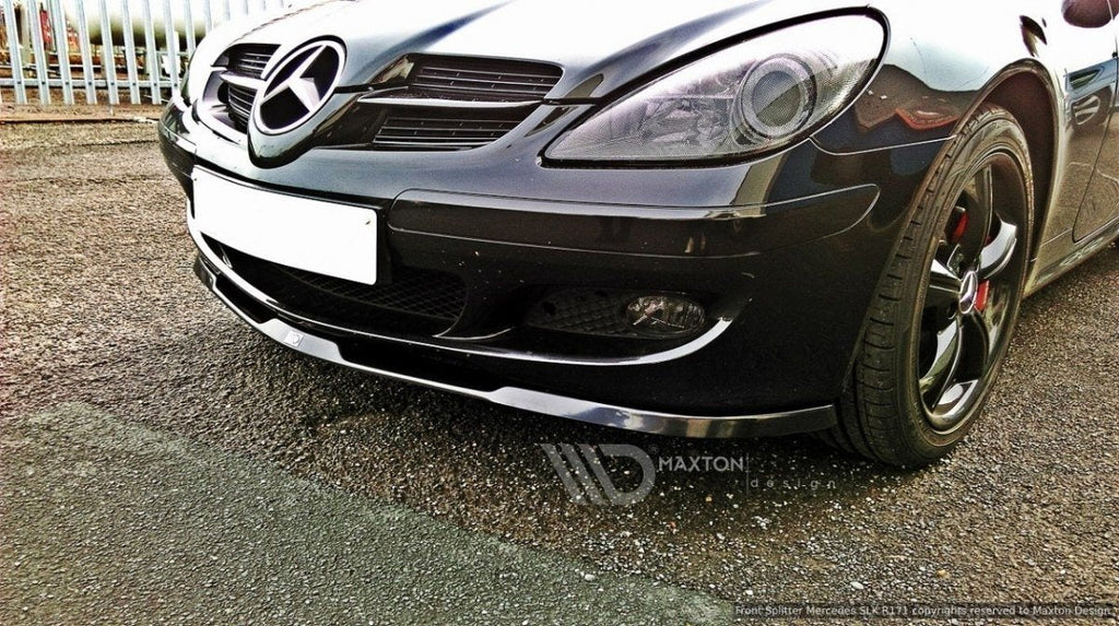 Maxton Design Splitter delantero para Mercedes SLK R171 Standard Bumper - imagen 1