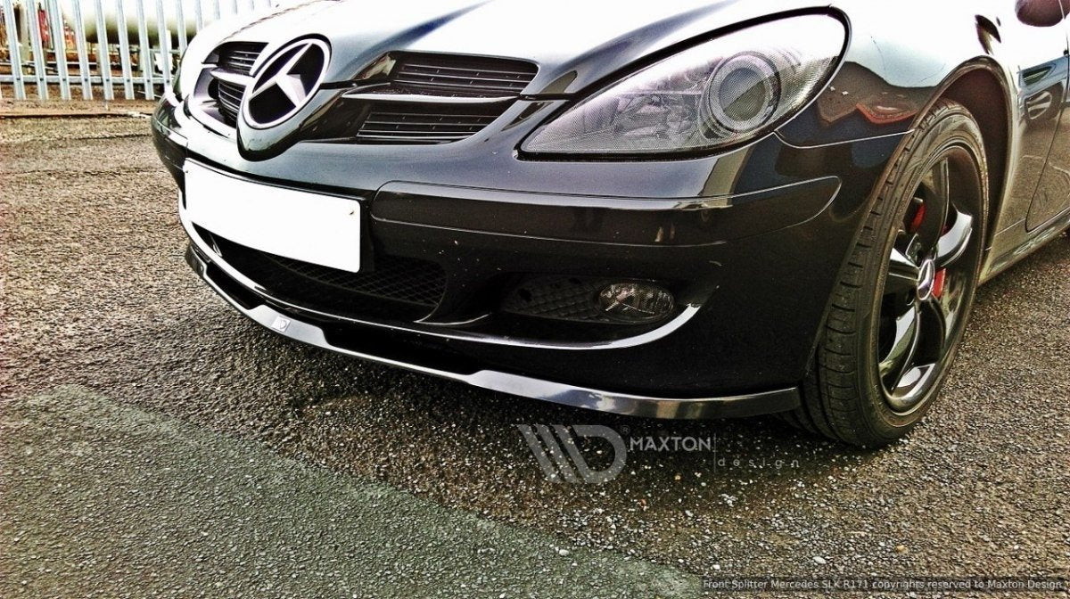 Maxton Design Splitter delantero para Mercedes SLK R171 Standard Bumper - imagen 1