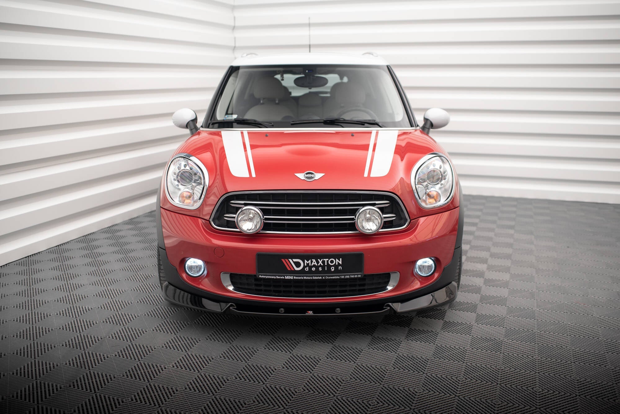 Maxton Design Splitter delantero para Mini Cooper Countryman R60 Facelift - imagen 2