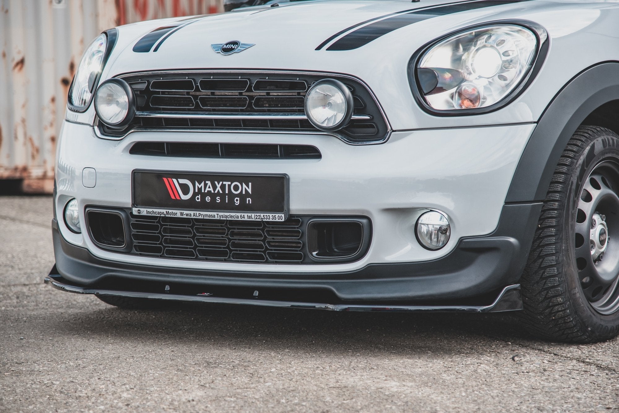Maxton Design Splitter delantero para Mini Countryman Mk1 JCW - imagen 4