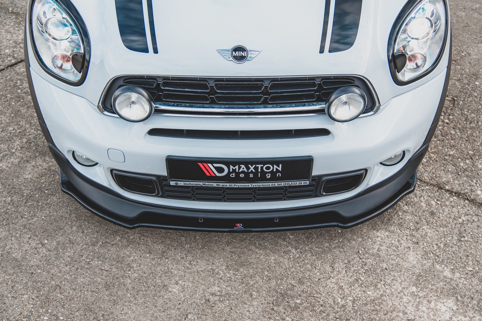 Maxton Design Splitter delantero para Mini Countryman Mk1 JCW - imagen 3