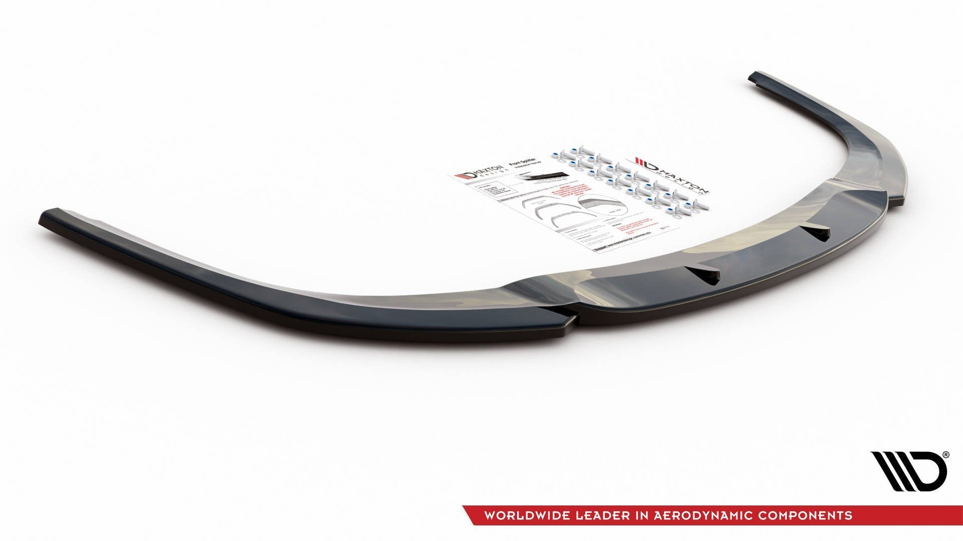 Maxton Design Splitter delantero para Mitsubishi Lancer Sportback Mk8 - imagen 3