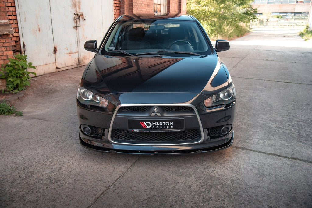 Maxton Design Splitter delantero para Mitsubishi Lancer Sportback Mk8 - imagen 2