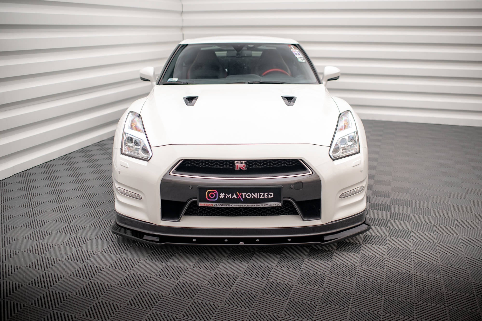 Maxton Design Splitter delantero para Nissan GTR R35 Facelift - imagen 2