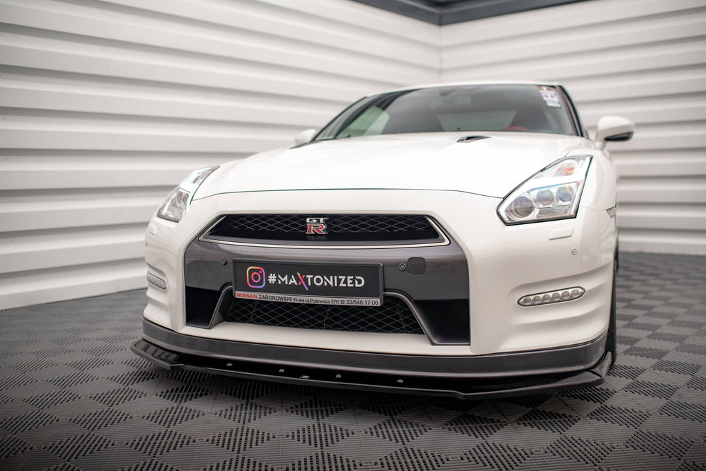 Maxton Design Splitter delantero para Nissan GTR R35 Facelift - imagen 1