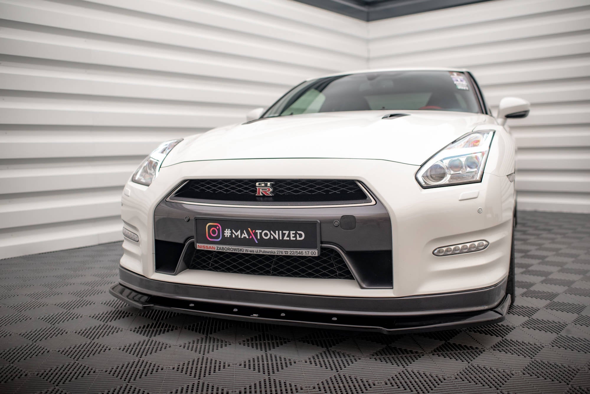 Maxton Design Splitter delantero para Nissan GTR R35 Facelift - imagen 1