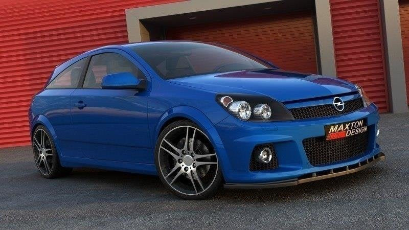 Maxton Design Splitter delantero para Opel Astra H (FOR OPC / VXR) - imagen 2