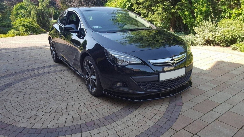 Maxton Design Splitter delantero para Opel Astra J GTC - imagen 2