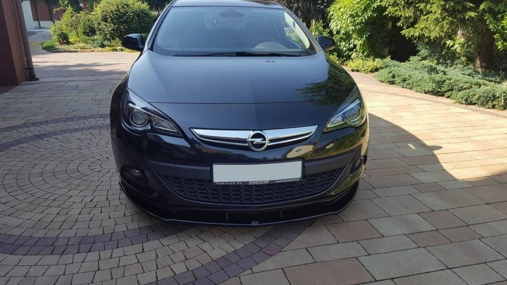 Maxton Design Splitter delantero para Opel Astra J GTC - imagen 3