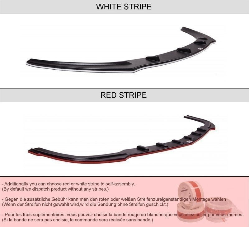 Maxton Design Splitter delantero para Opel Astra J GTC - imagen 7