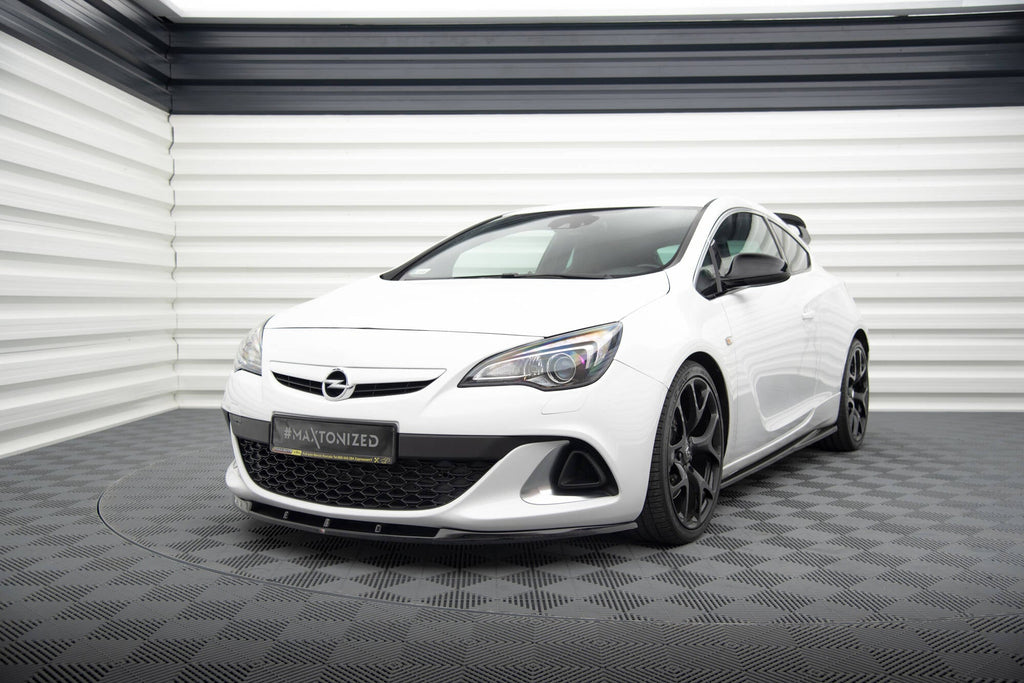 Maxton Design Splitter delantero para Opel Astra J OPC/VXR Nurburg - imagen 1