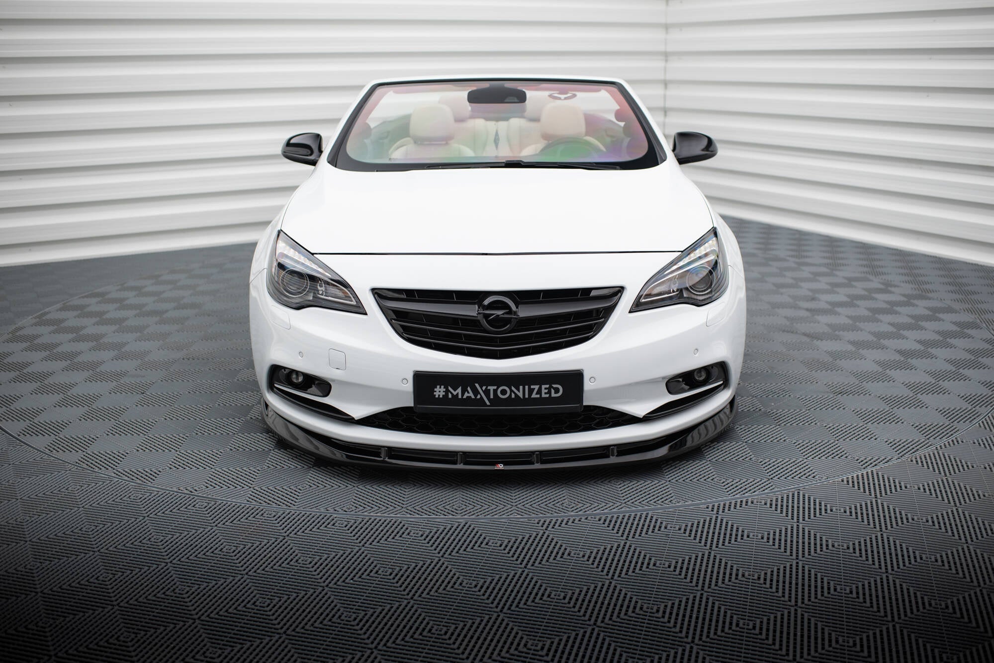 Maxton Design Splitter delantero para Opel Cascada - imagen 2