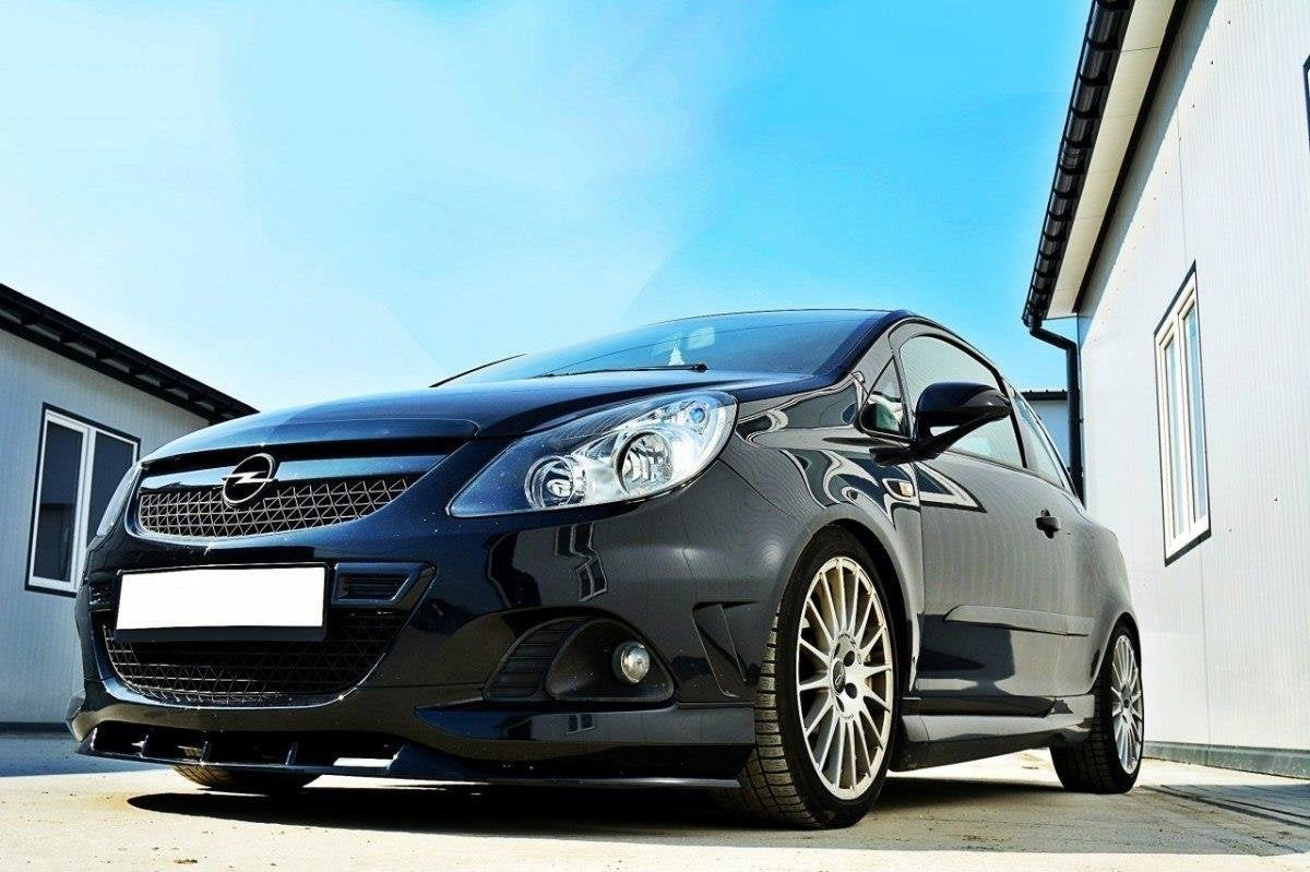 Maxton Design Splitter delantero para Opel CORSA D NURBURG (FOR OPC / VXR Bumper) - imagen 1