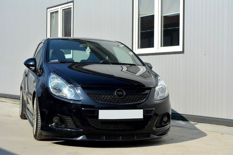 Maxton Design Splitter delantero para Opel CORSA D NURBURG (FOR OPC / VXR Bumper) - imagen 2