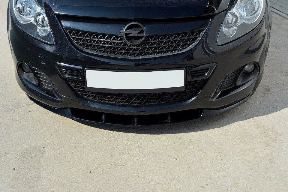 Maxton Design Splitter delantero para Opel CORSA D NURBURG (FOR OPC / VXR Bumper) - imagen 3