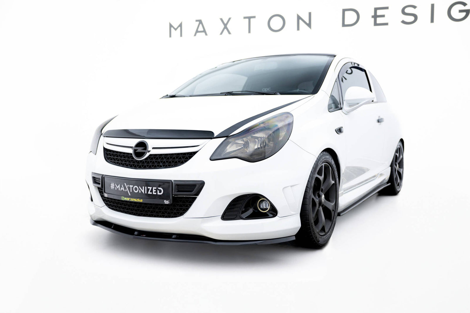 Maxton Design Splitter delantero para Opel Corsa D OPC/VXR - imagen 1