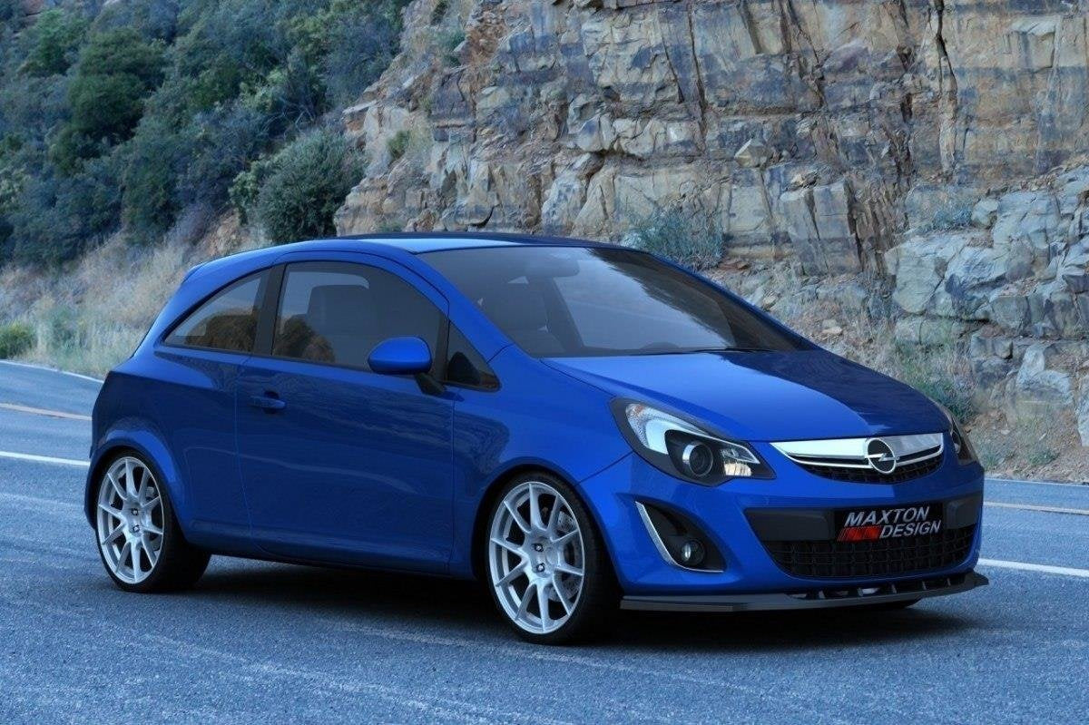 Maxton Design Splitter delantero para Opel CORSA D (Facelift) - imagen 1