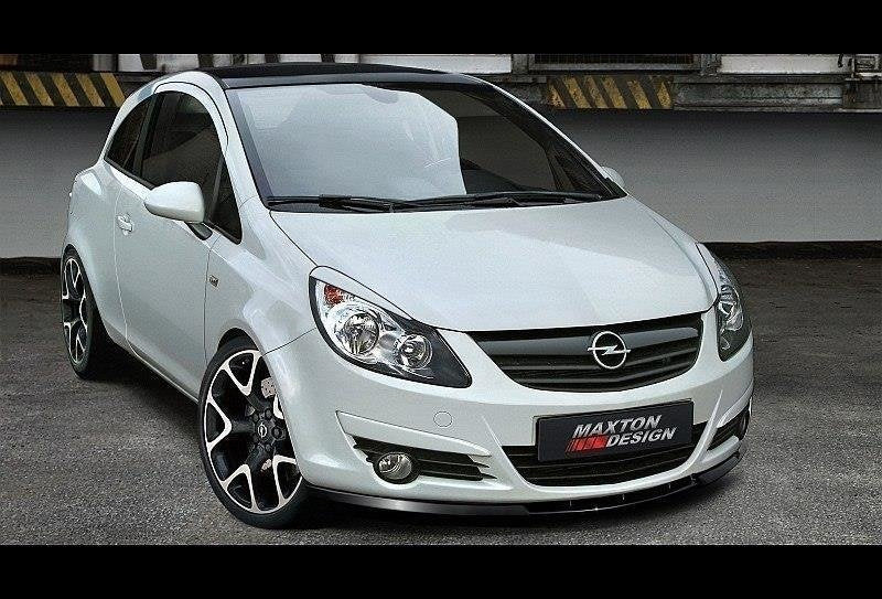 Maxton Design Splitter delantero para Opel CORSA D - imagen 1