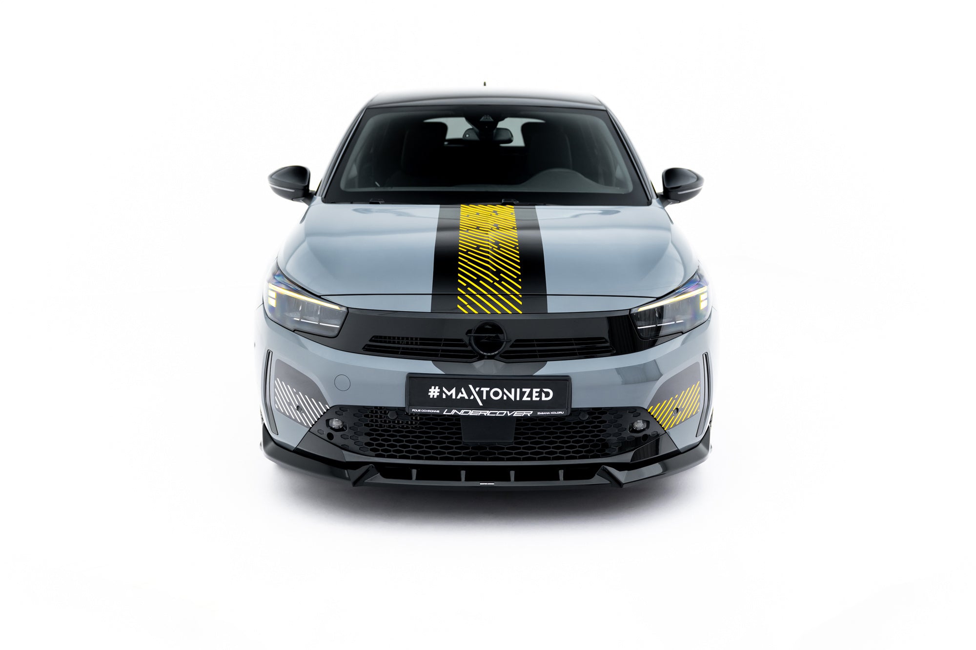 Maxton Design Splitter delantero para Opel Corsa F Facelift (Mk6 Facelift) - imagen 2