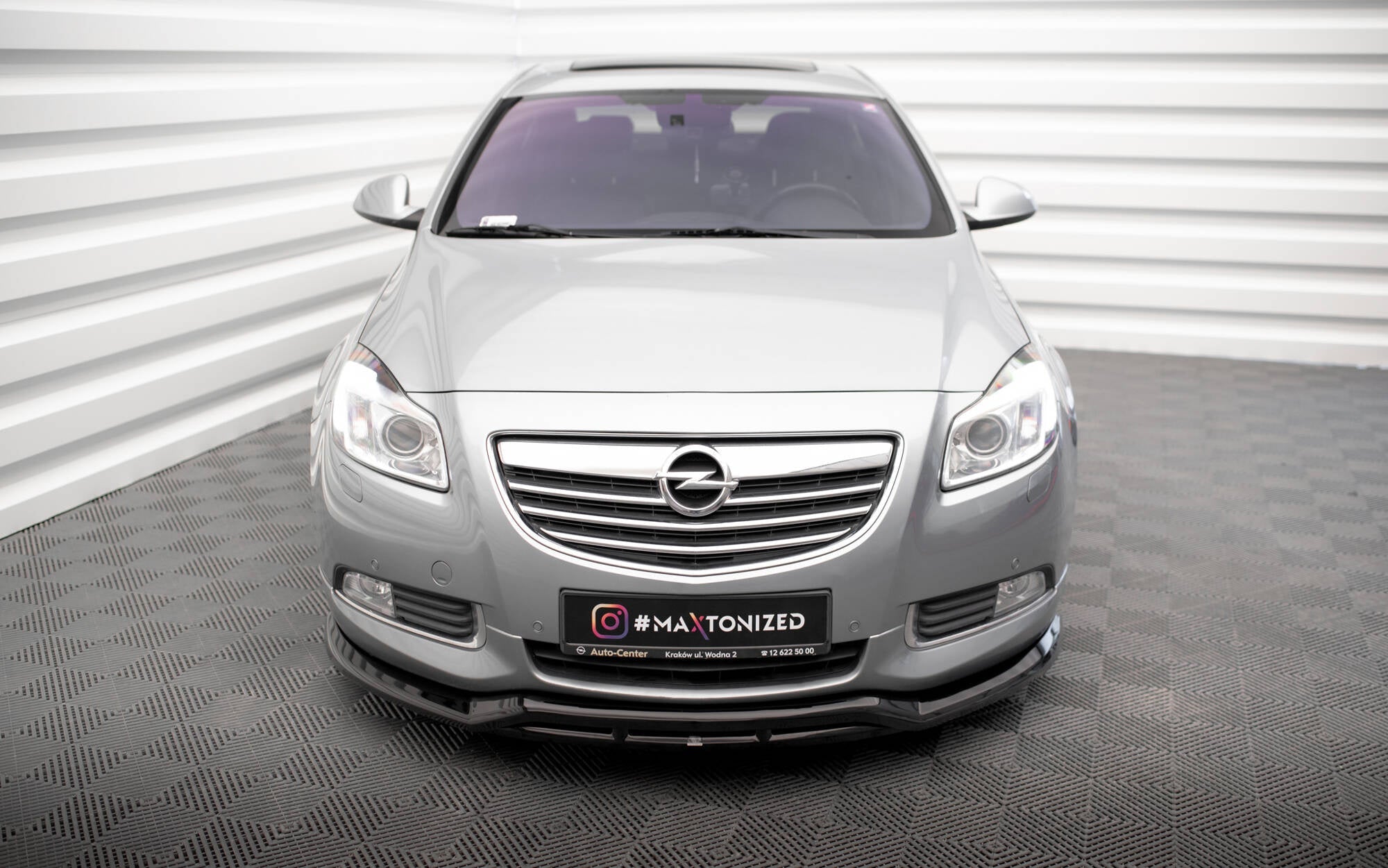 Maxton Design Splitter delantero para Opel Insignia OPC-Line Mk1 - imagen 2