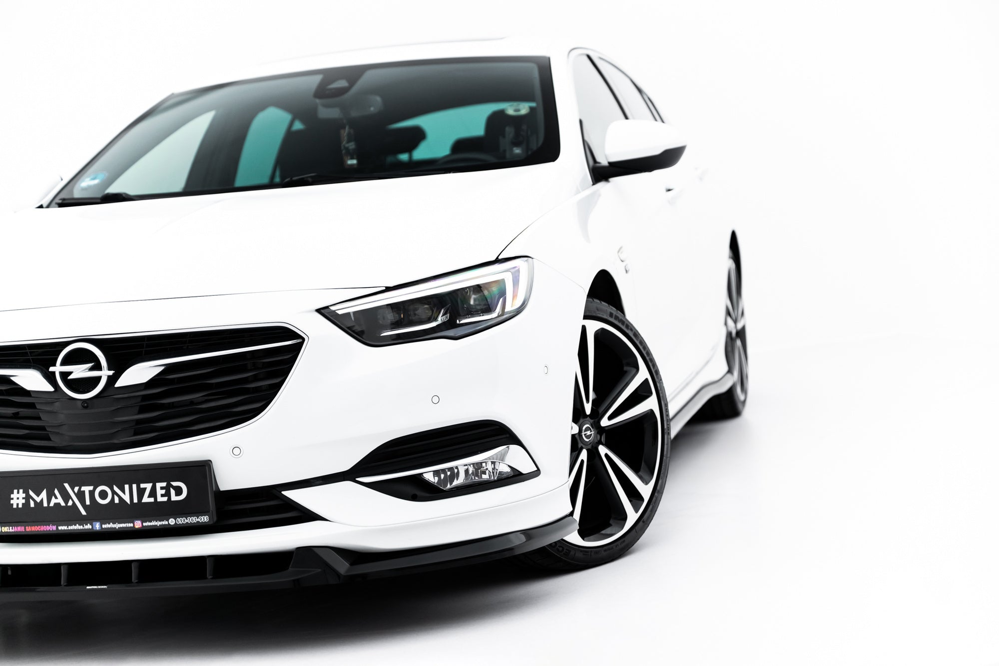 Maxton Design Splitter delantero para Opel Insignia OPC-Line Mk2 - imagen 5