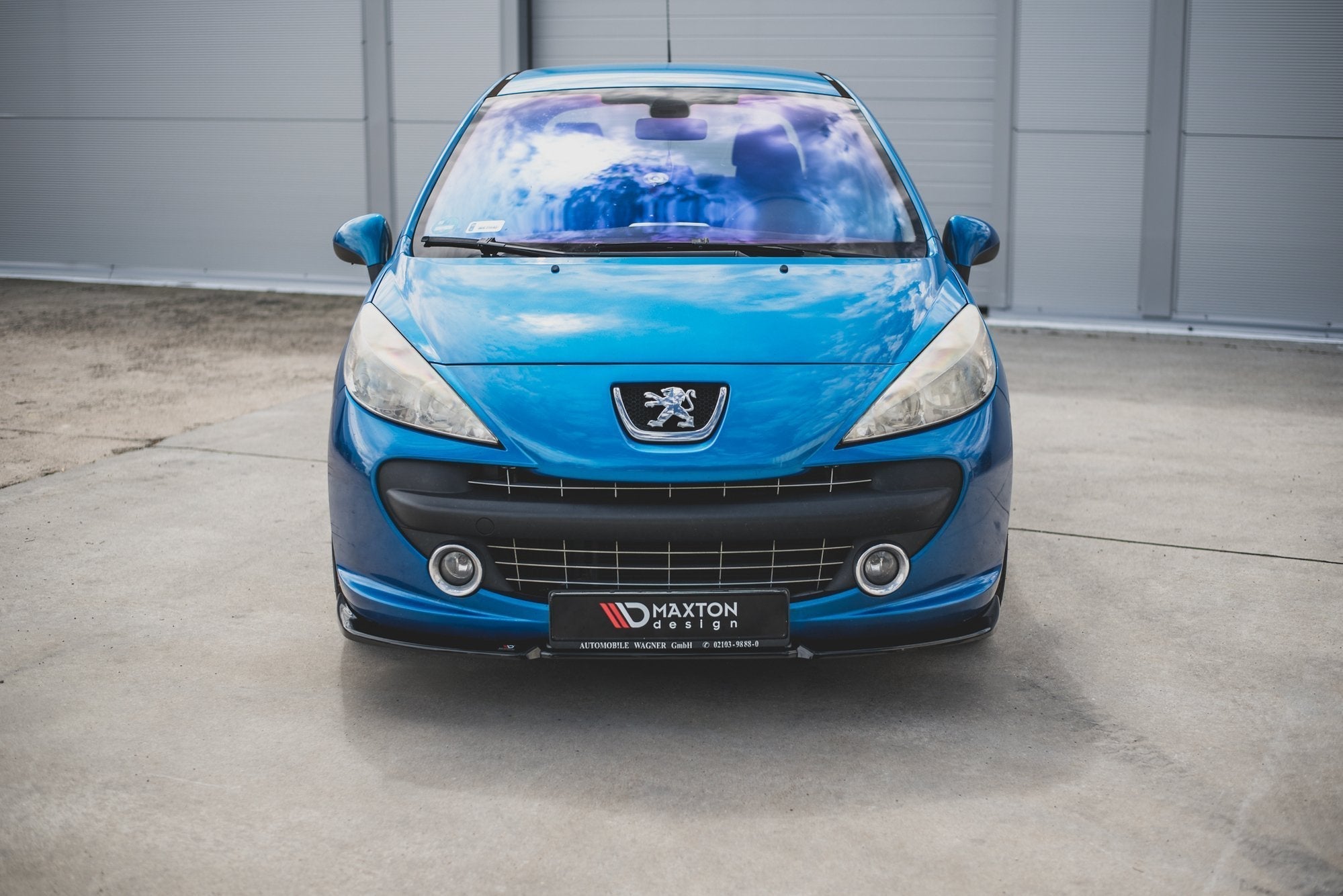 Maxton Design Splitter delantero para Peugeot 207 Sport - imagen 2
