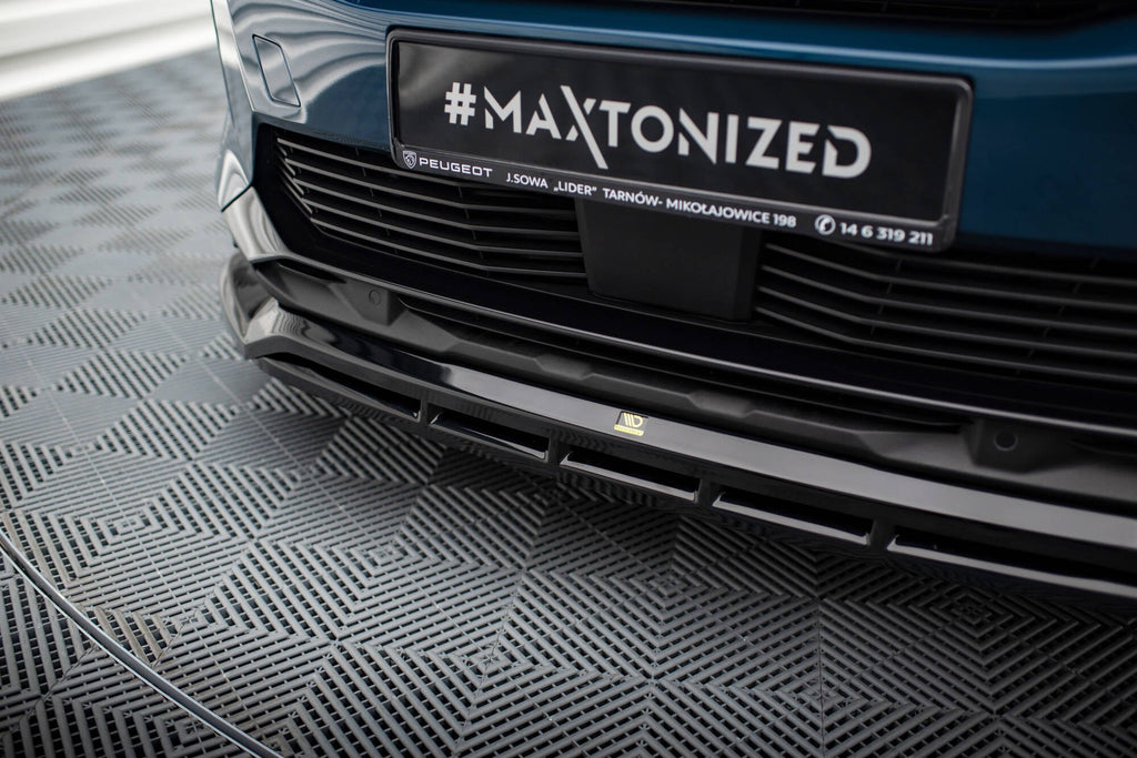 Maxton Design Splitter delantero para Peugeot 3008 GT-Line Mk2 Facelift - imagen 3