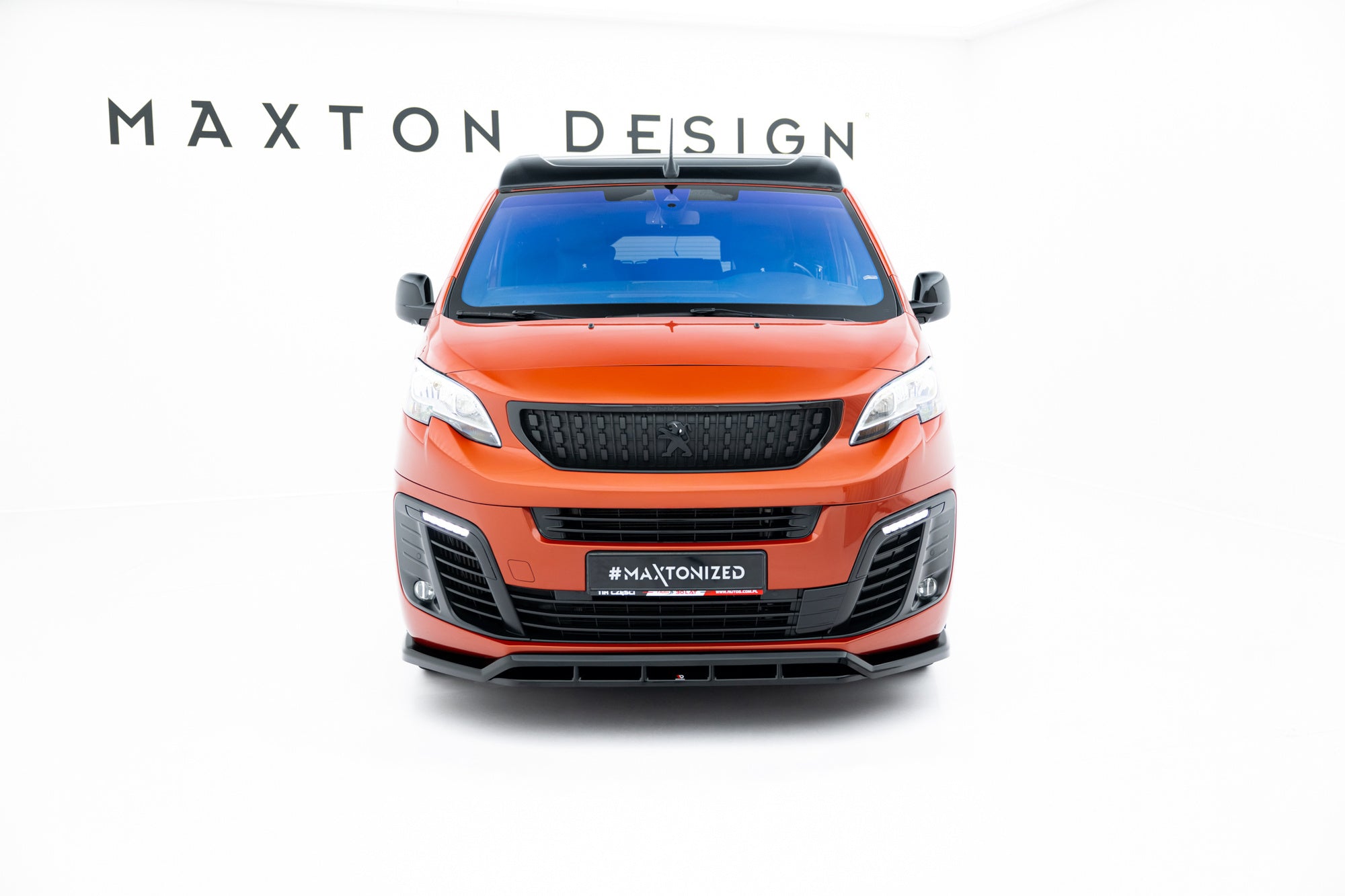 Maxton Design Splitter delantero para Peugeot Expert Mk3 - imagen 2