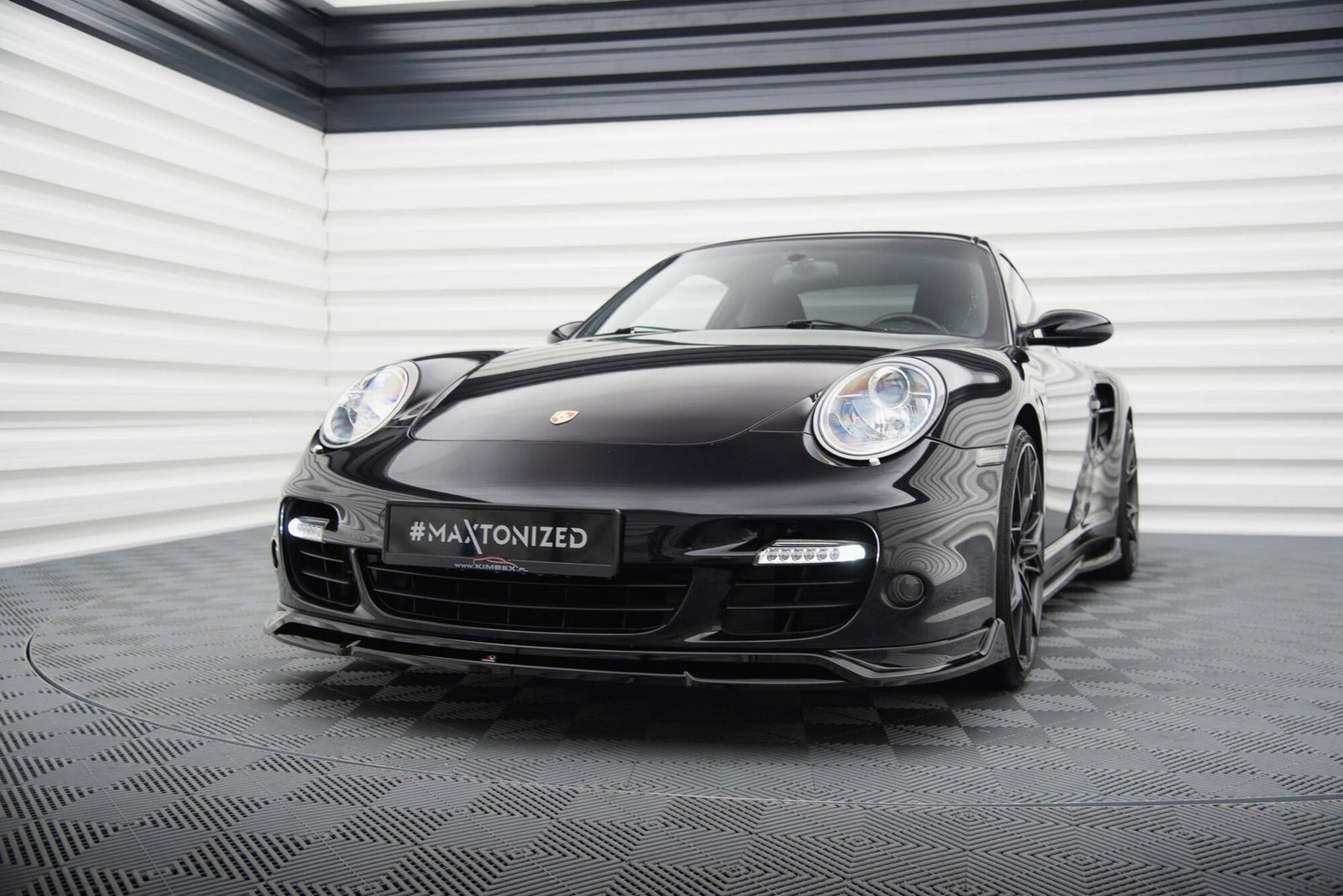 Maxton Design Splitter delantero para Porsche 911 Turbo 997 - imagen 1