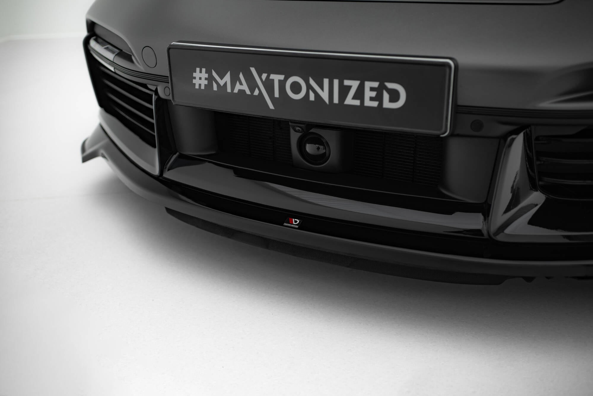 Maxton Design Splitter delantero para Porsche 911 Turbo S Sport Package 992 - imagen 3