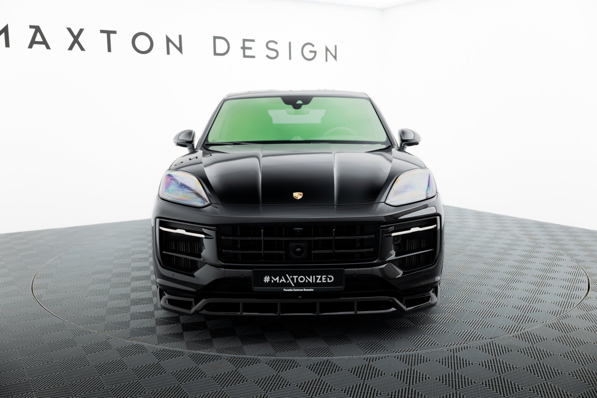 Maxton Design Splitter delantero para Porsche Cayenne SUV / Coupe Mk3 Facelift - imagen 2