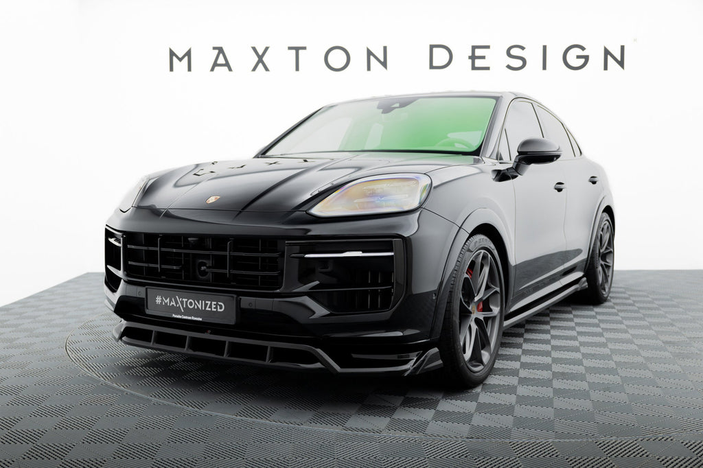 Maxton Design Splitter delantero para Porsche Cayenne SUV / Coupe Mk3 Facelift - imagen 1