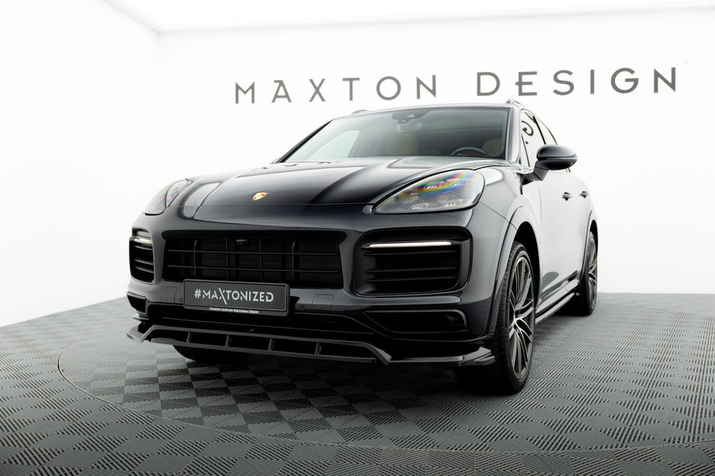 Maxton Design Splitter delantero para Porsche Cayenne Sport Design SUV / Coupe Mk3 - imagen 1