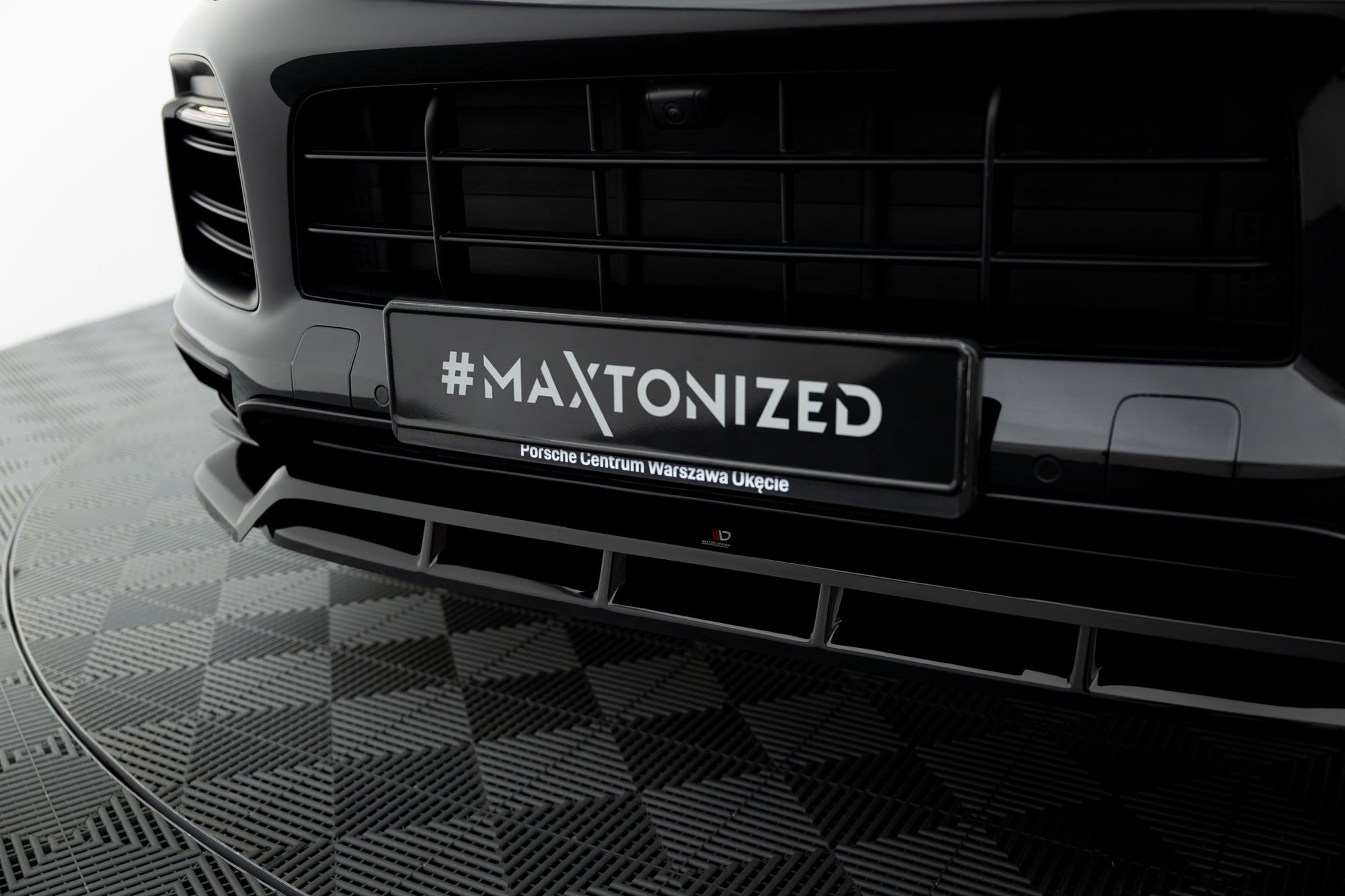 Maxton Design Splitter delantero para Porsche Cayenne Sport Design SUV / Coupe Mk3 - imagen 3