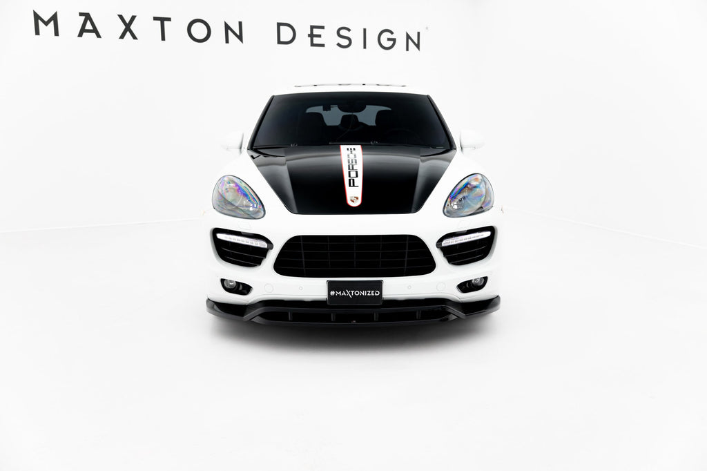 Maxton Design Splitter delantero para Porsche Cayenne Turbo / Standard Mk2 - imagen 2