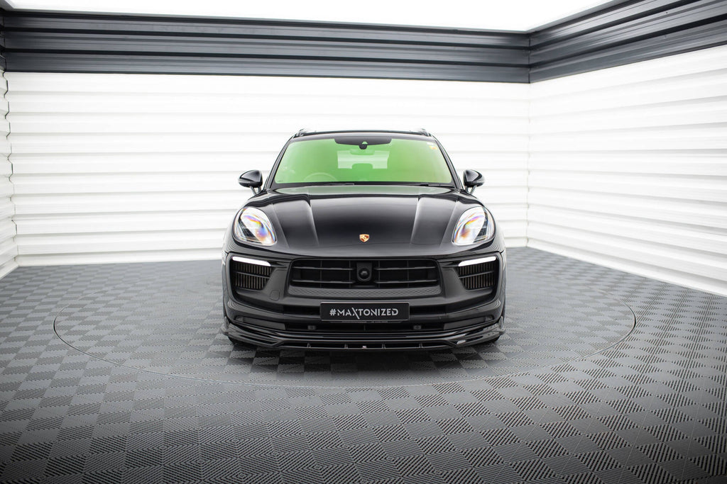 Maxton Design Splitter delantero para Porsche Macan GTS Mk1 Facelift 2 - imagen 2