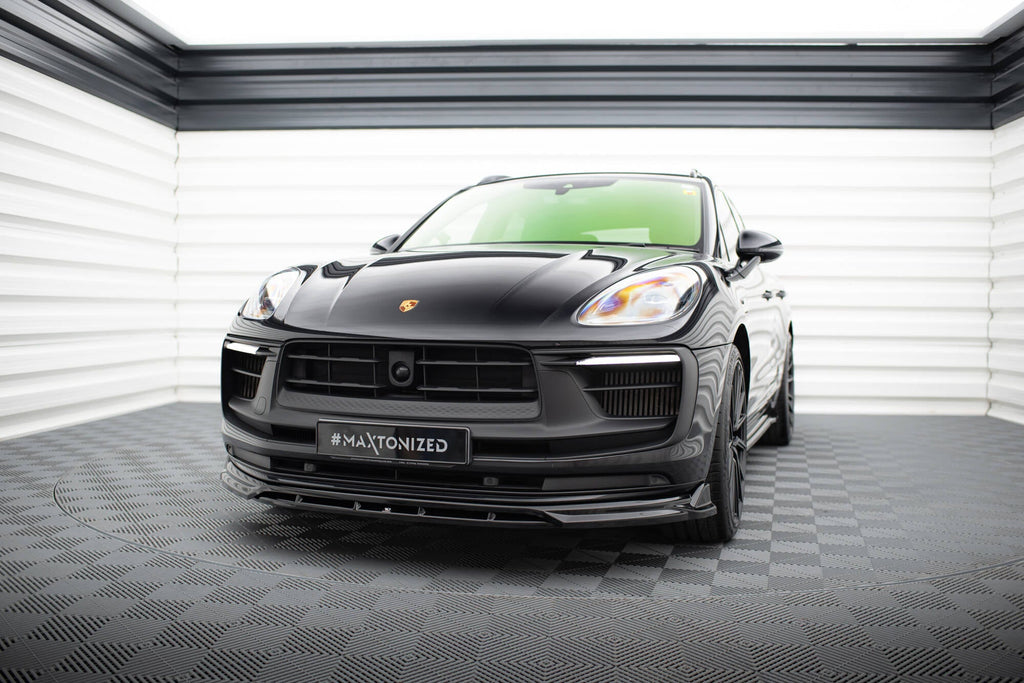 Maxton Design Splitter delantero para Porsche Macan GTS Mk1 Facelift 2 - imagen 1