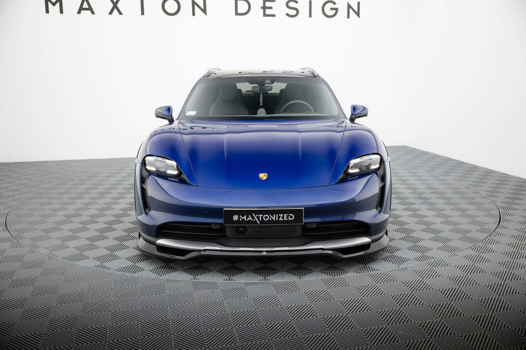 Maxton Design Splitter delantero para Porsche Taycan Cross Turismo 4S - imagen 2