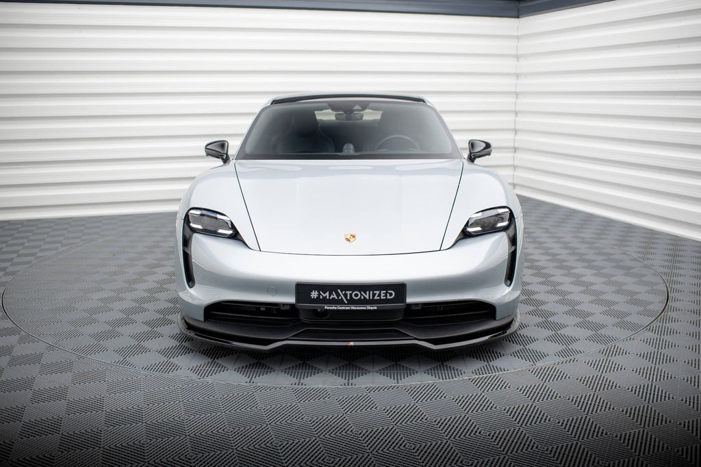 Maxton Design Splitter delantero para Porsche Taycan / Taycan 4 / Taycan 4S / Taycan GTS Mk1 - imagen 2