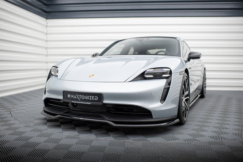 Maxton Design Splitter delantero para Porsche Taycan / Taycan 4 / Taycan 4S / Taycan GTS Mk1 - imagen 1