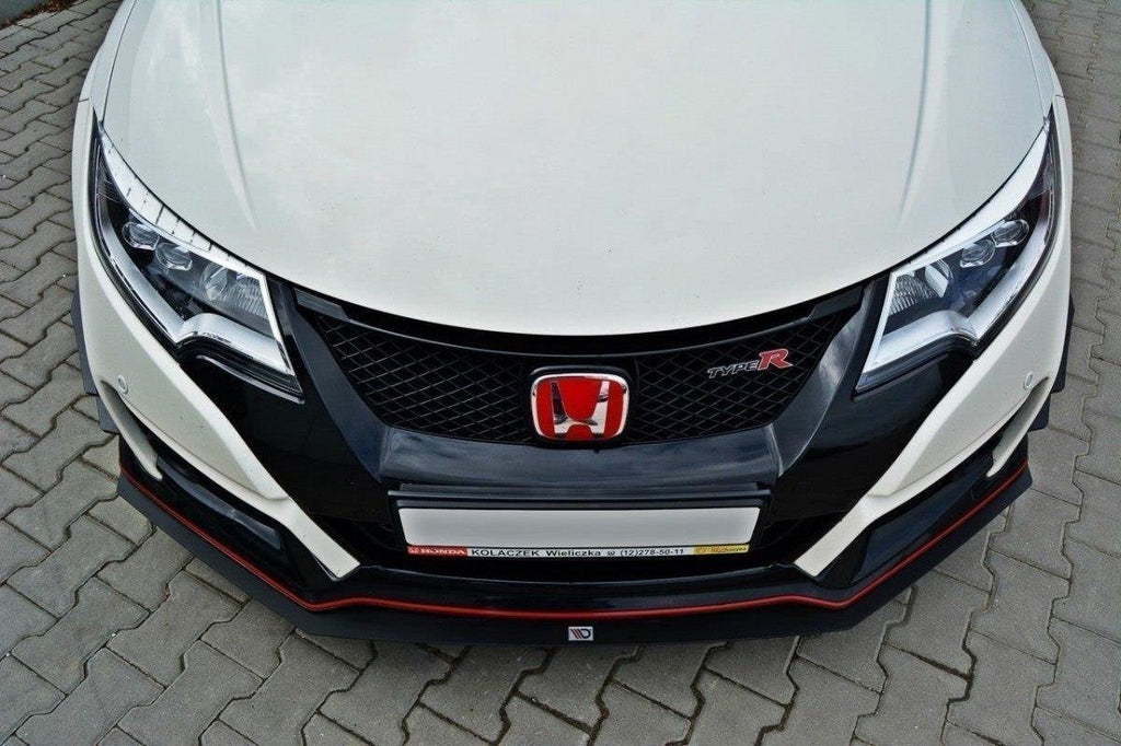 Maxton Design Front Racing Splitter V.1 para Honda Civic Mk9 TYPE R - imagen 1