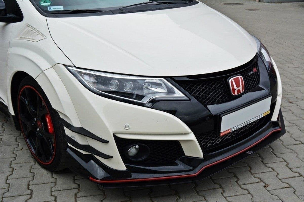 Maxton Design Front Racing Splitter V.1 para Honda Civic Mk9 TYPE R - imagen 2