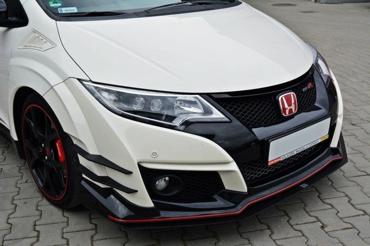 Maxton Design Front Racing Splitter V.1 para Honda Civic Mk9 TYPE R - imagen 2