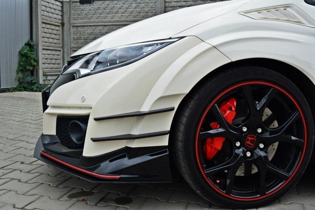 Maxton Design Front Racing Splitter V.1 para Honda Civic Mk9 TYPE R - imagen 3