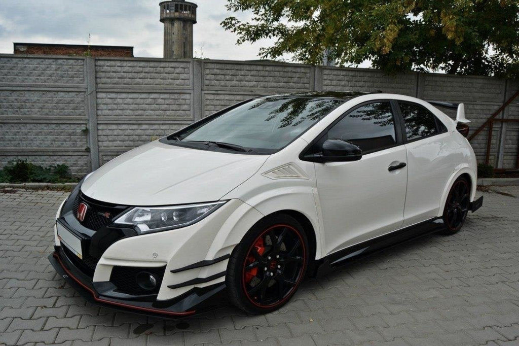 Maxton Design Front Racing Splitter V.1 para Honda Civic Mk9 TYPE R - imagen 4