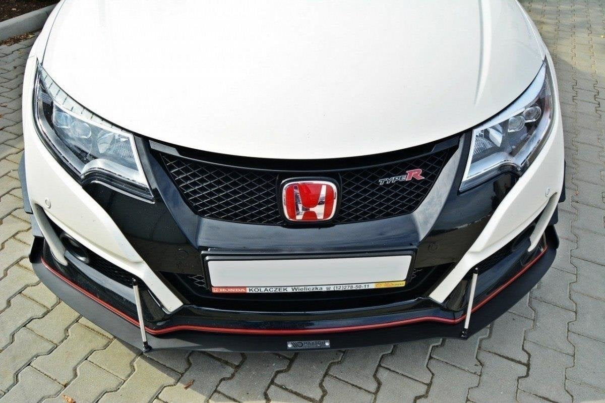 Maxton Design Front Racing Splitter V.2 para Honda Civic Mk9 TYPE R - imagen 1