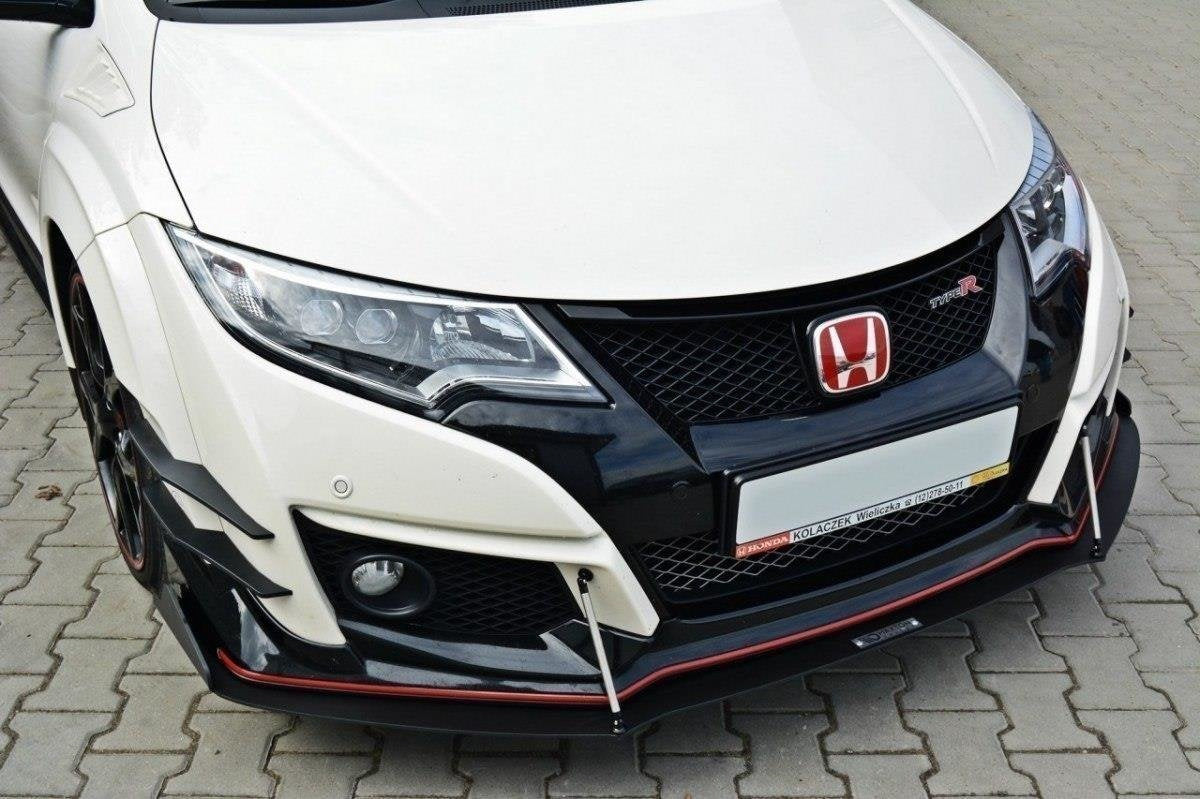 Maxton Design Front Racing Splitter V.2 para Honda Civic Mk9 TYPE R - imagen 2