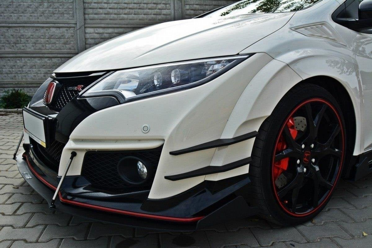 Maxton Design Front Racing Splitter V.2 para Honda Civic Mk9 TYPE R - imagen 3